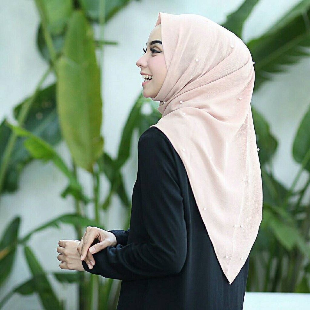 PROMO/SALE Hijab Jilbab Instan Segitiga Instan Mutiara Salwa | Shopee