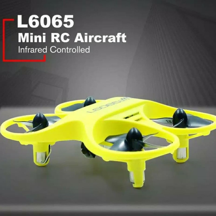 READY Drone L6065 Micro Infrared Controlled Quadcopter Vs E010 - Merah BERKUALITAS