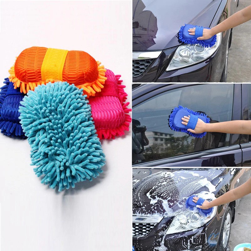 Lap Microfiber Pembersih Kaca Mobil Murah - Mix Color