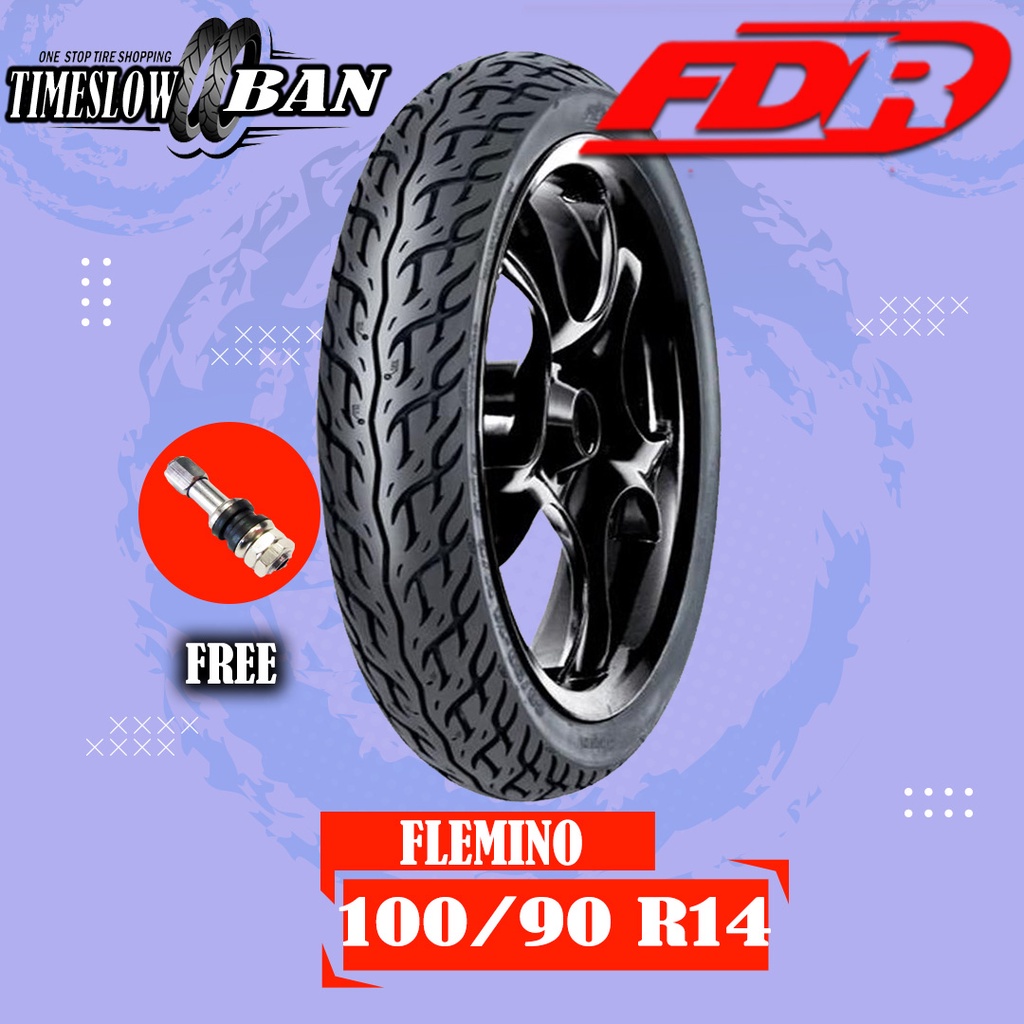 Ban Motor Matic - Yamaha LEXI // FDR FLEMINO 100/90 Ring 14 Tubeless