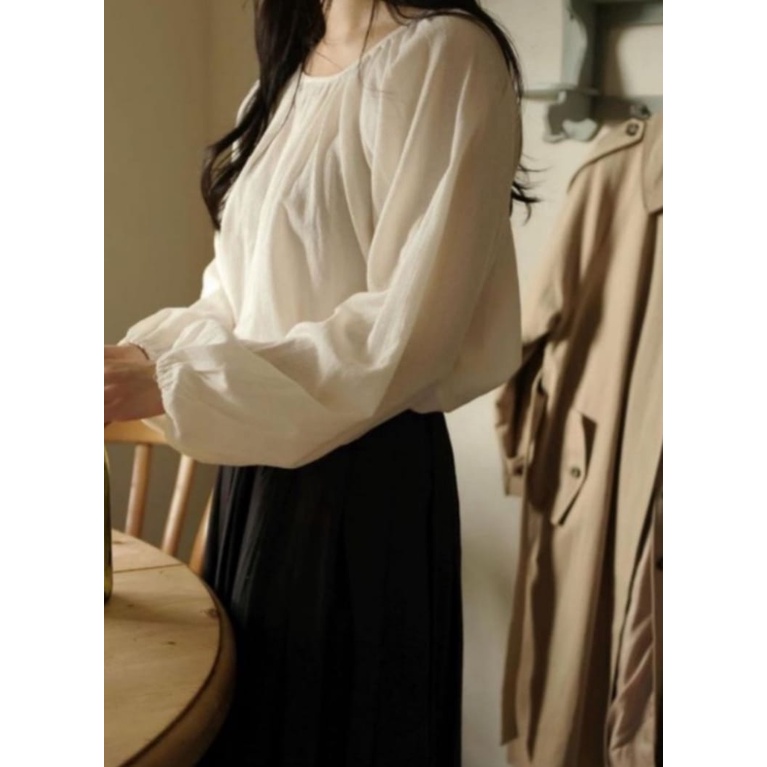 PROMO!!! Kalla Linen Blouse ATASAN WANITA KOREAN STYLE TERLARIS KEKINIAN