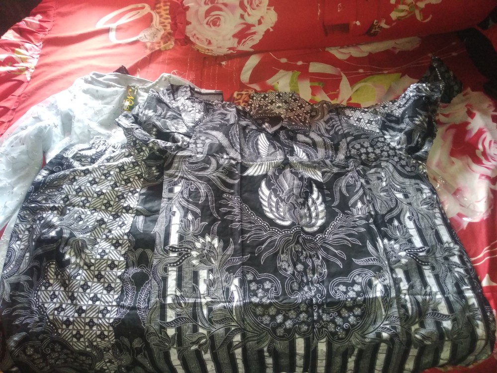 {ori 6 Warna Busui + Ada Anak} Couple Annabel Pinguin Batik