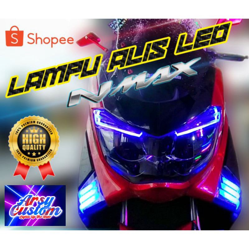 LAMPU ALIS NMAX OLD BONUS LAMPU DEVIL EYES NMAX OLD PERTAMA