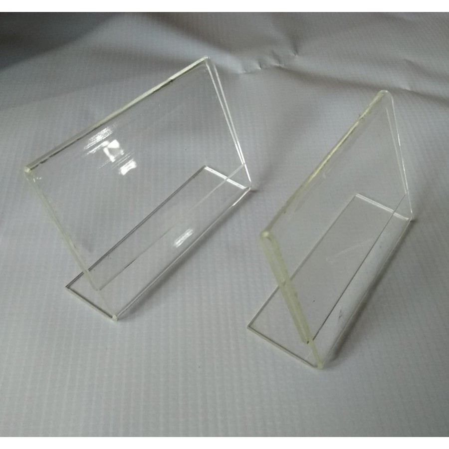 

akrilik kartu nama L / 10,5 x 4,5 cm