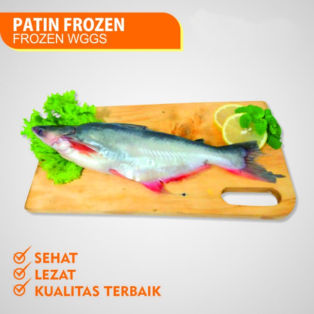 

PATIN FROZEN WGGS 500-600 gram ISI 1 ekor / Frozen Fish / Ikan Frozen