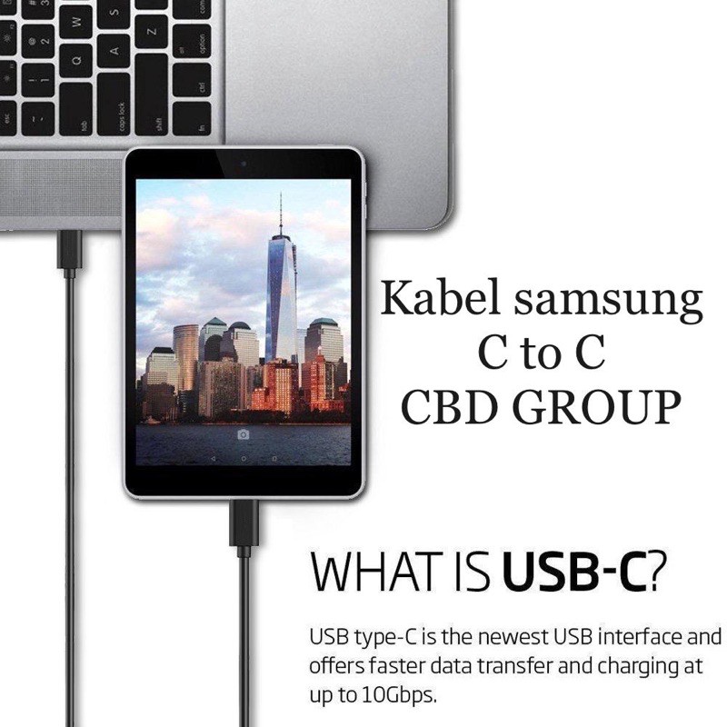 PROMO KABEL DATA SAMSUNG NOTE 20 USB TYPE C TO TYPE C ORIGINAL SAM NOTE 10 PLUS/20 ULTRA/S21 + ULTRA