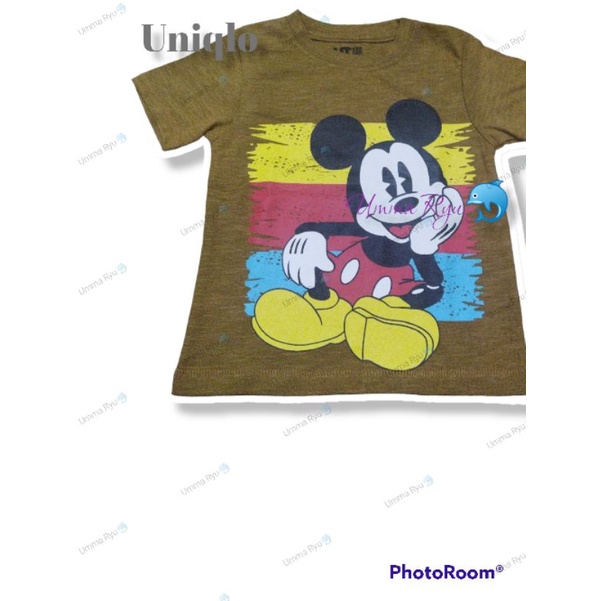 Jual kaos pakaian anak lakilaki/Baju Uniqlo/kaos anak Uniqlo/Kaos anak branded/Sale kaos anak Uniqlo