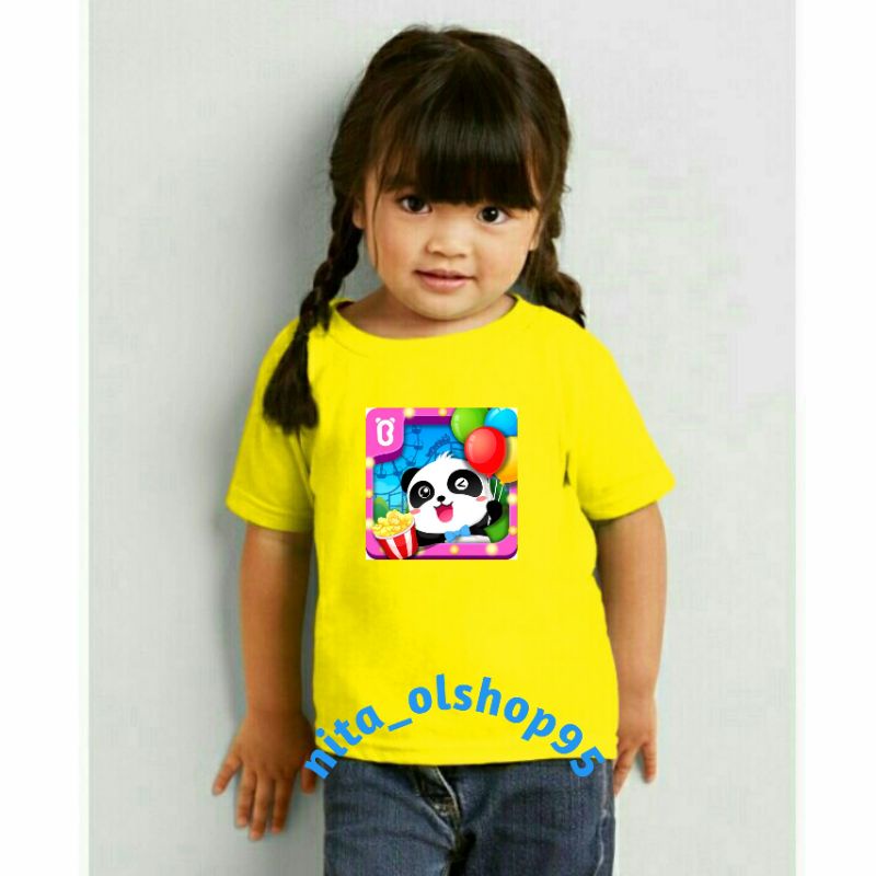 baju anak babybus taman beramain