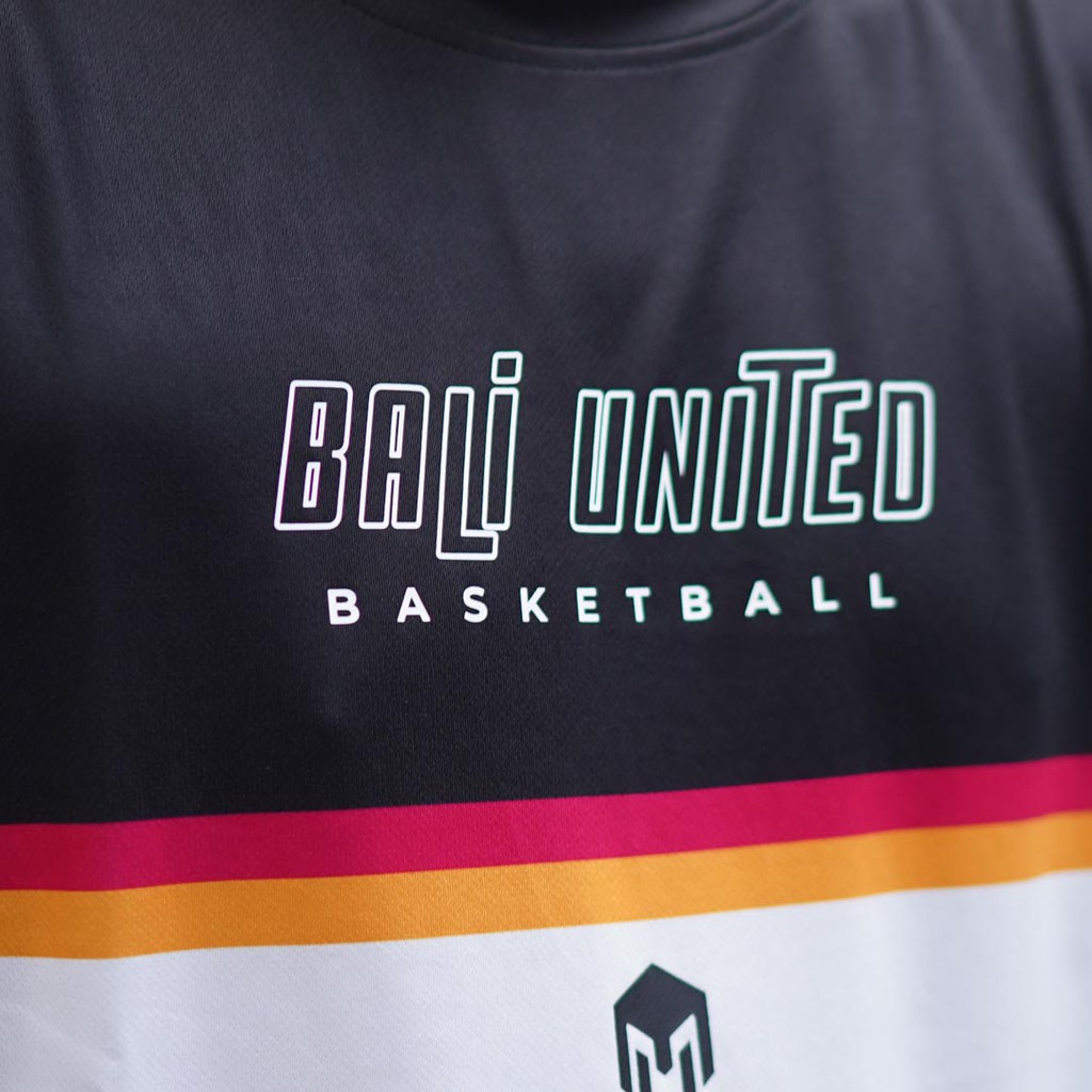 Jual Bali United Basketball Authentic Warming Up Jersey Black White |  Shopee Indonesia