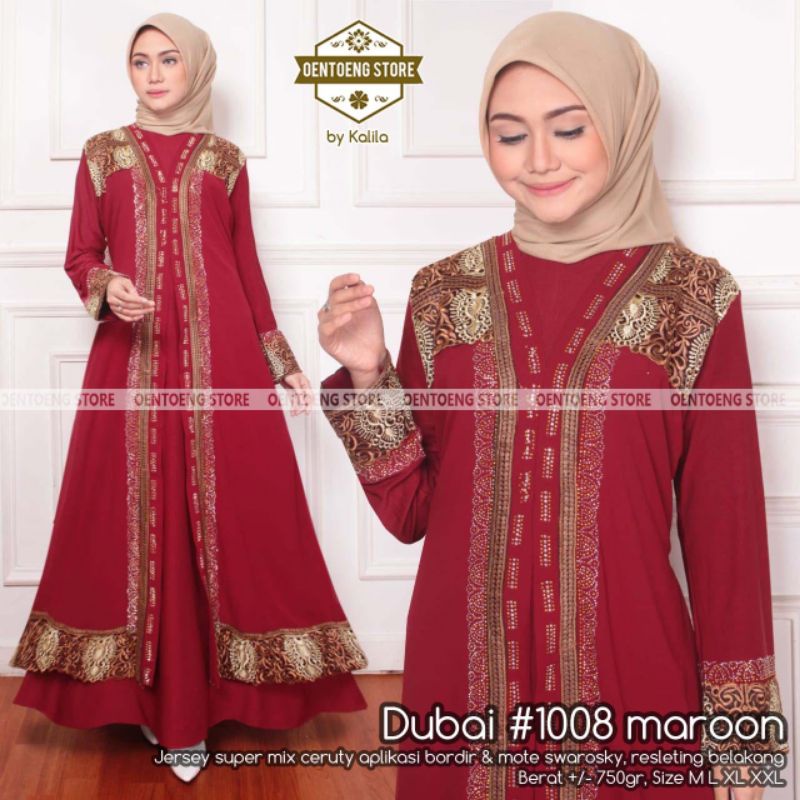 Gamis Turkey Abaya Terbaru Gamis Abaya Murah Hawa #1008