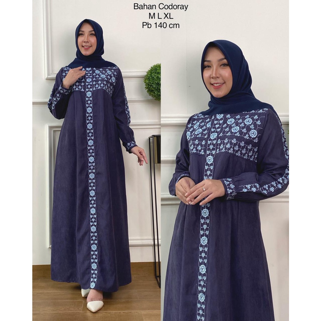 READY STOK//GAMIS CODORAY BORDIR//GAMIS RUMAHAN//FASHIONGAMIS BORDIR CANTIK//GAMIS//DRESS/GAMIS PEST