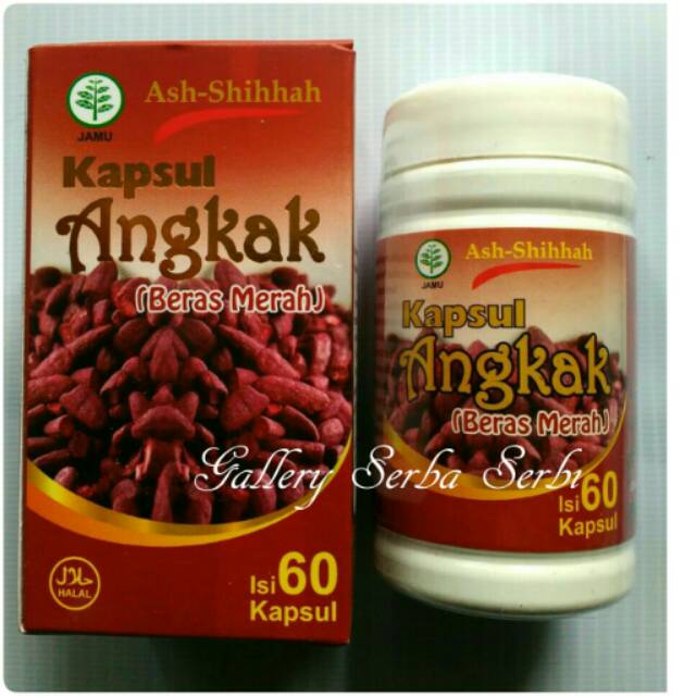 

Kapsul Angkak(beras merah ) A shihah