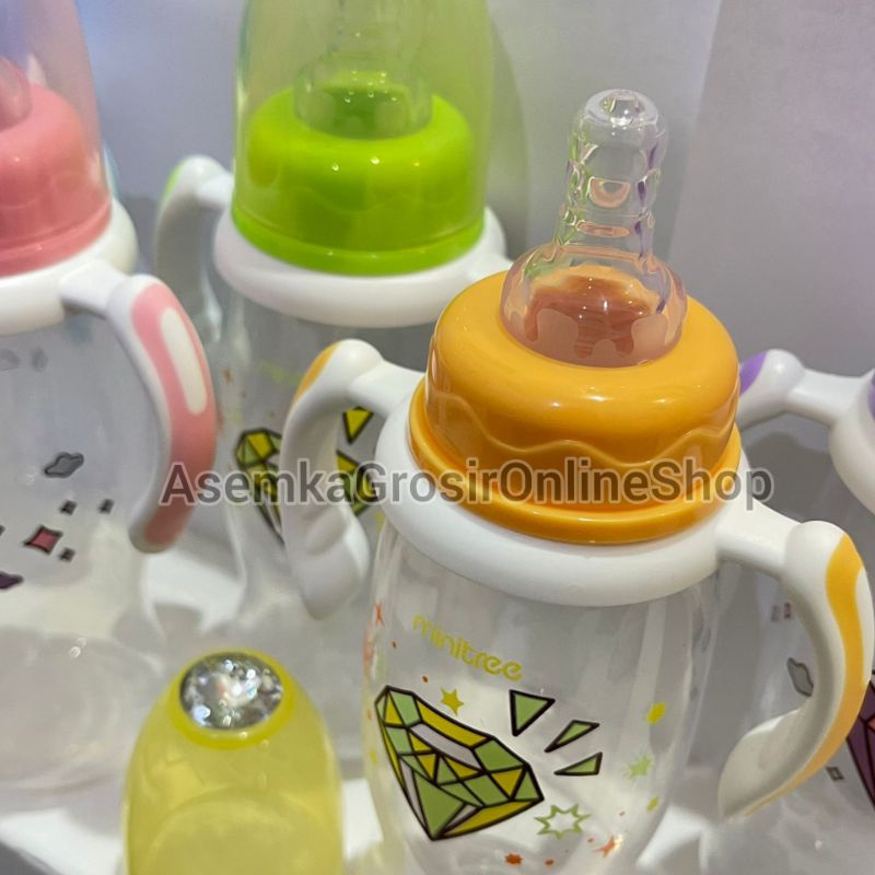 BARU!! Botol Susu Karakter motif Diamond Berlian 150ml 270ml