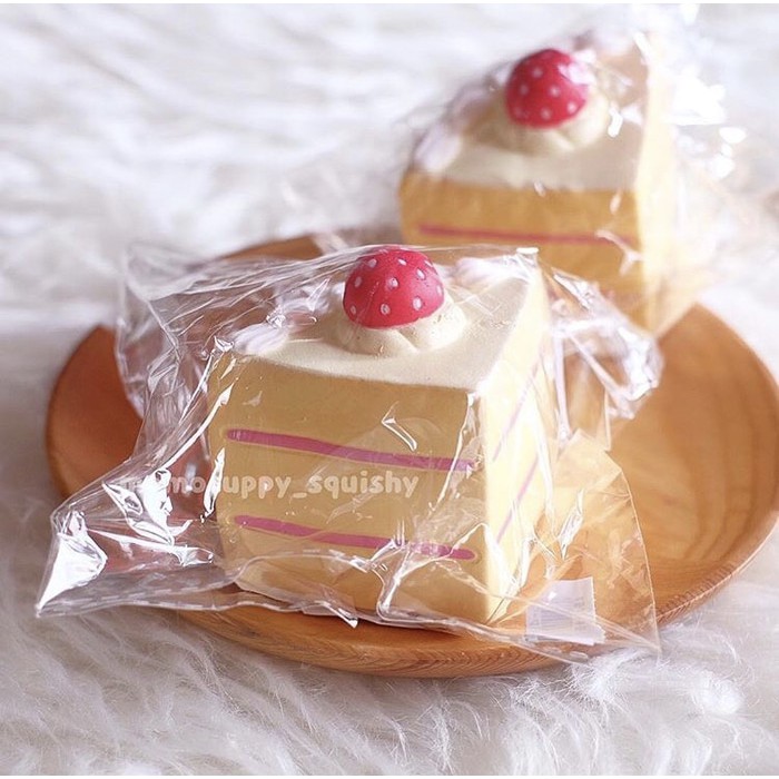 Squishy licensed slice cake by mother garden / creative yoko (ORI JAPA