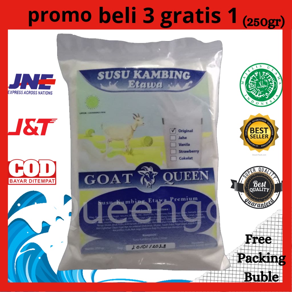 

susu kambing ettawa bubuk premium 500gr