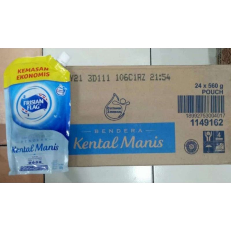 INDOMILK || FRISIAN FLAG 545 GR SUSU KENTAL MANIS