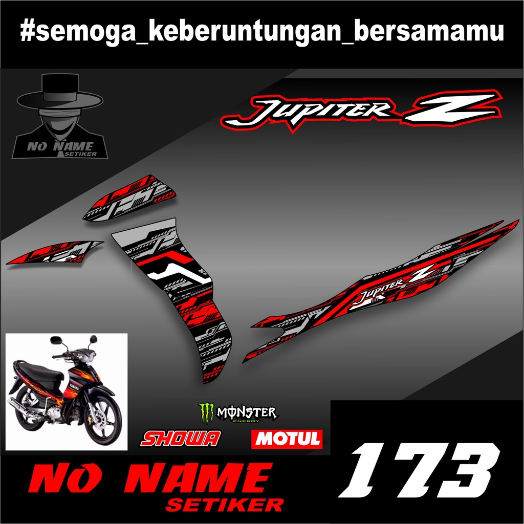 Striping Jupiter Z(173) 2004 2005 2006 2007 2009 stiker sticker setiker