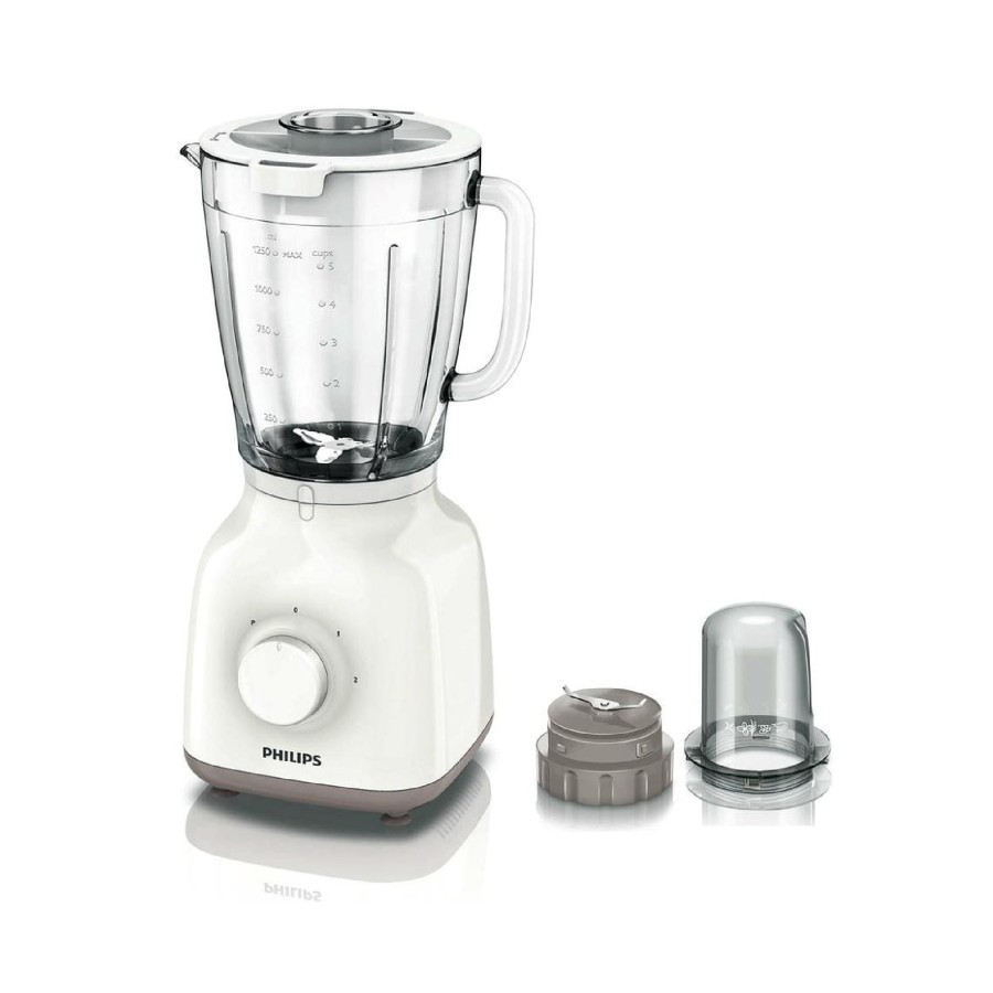 Philips Blender Kaca - HR-2106 - HR2106 - Putih
