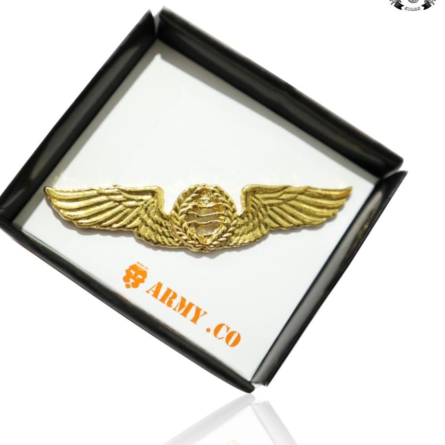 brevet/ wing emblem terbang layang TNI AU 레