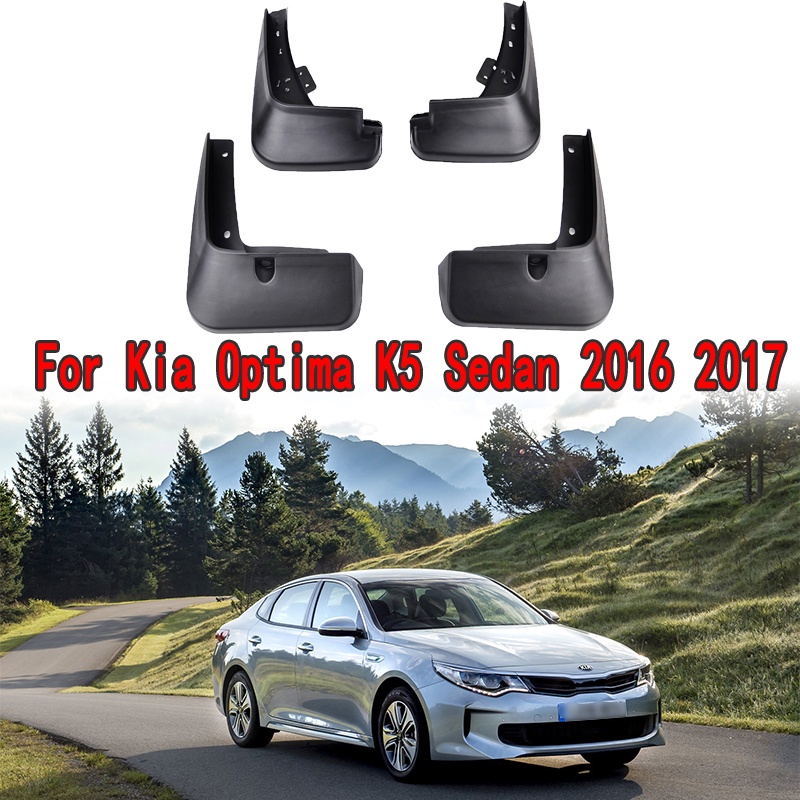 1 Set Mud Flap Pelindung Splash Untuk Fender Mobil Kia Optima K5 2016 2017