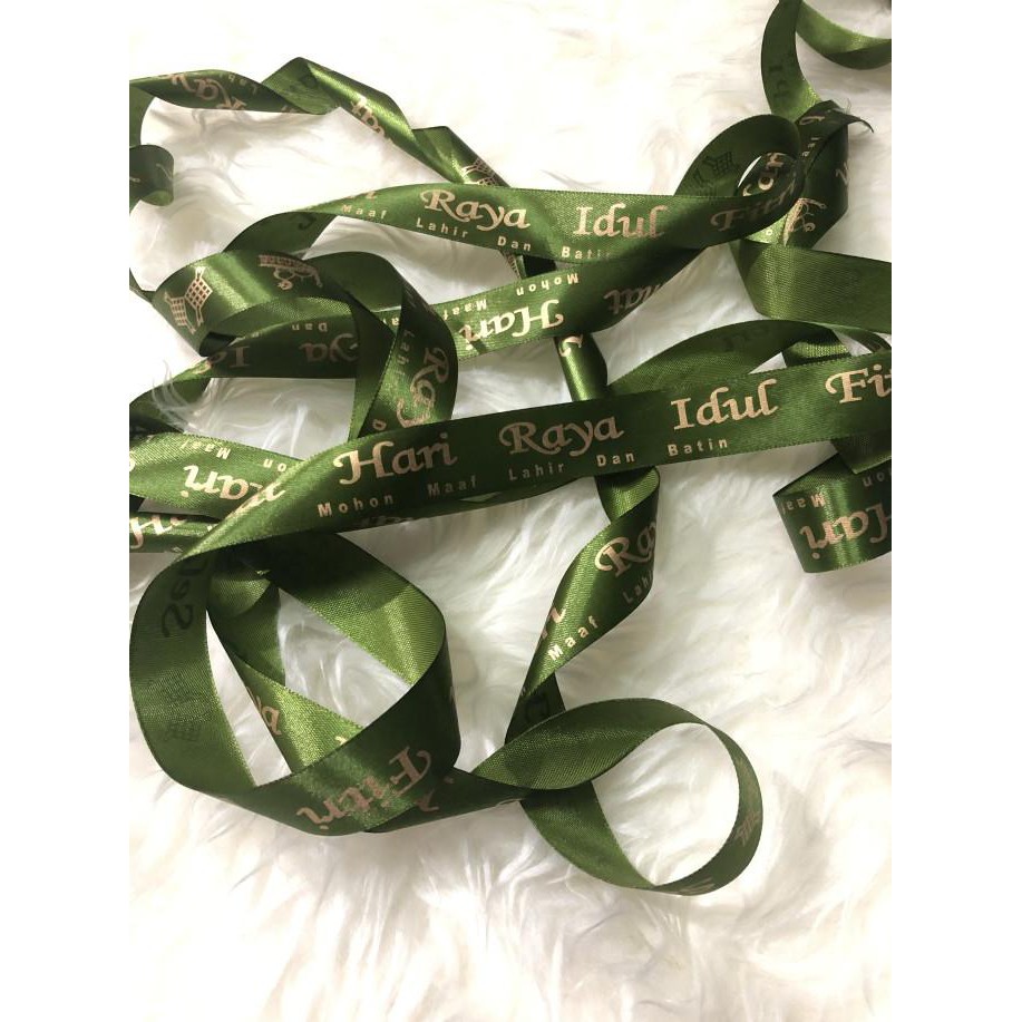 

PITA LEBARAN IDUL FITRI/PITA SATIN PREMIUM 2,5CM - HIJAU