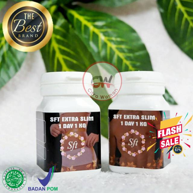 PELANGSING SFT EXTRA SLIM PAKET SILVER (TURUN 7-10 KG UNTUK 15 HARI)