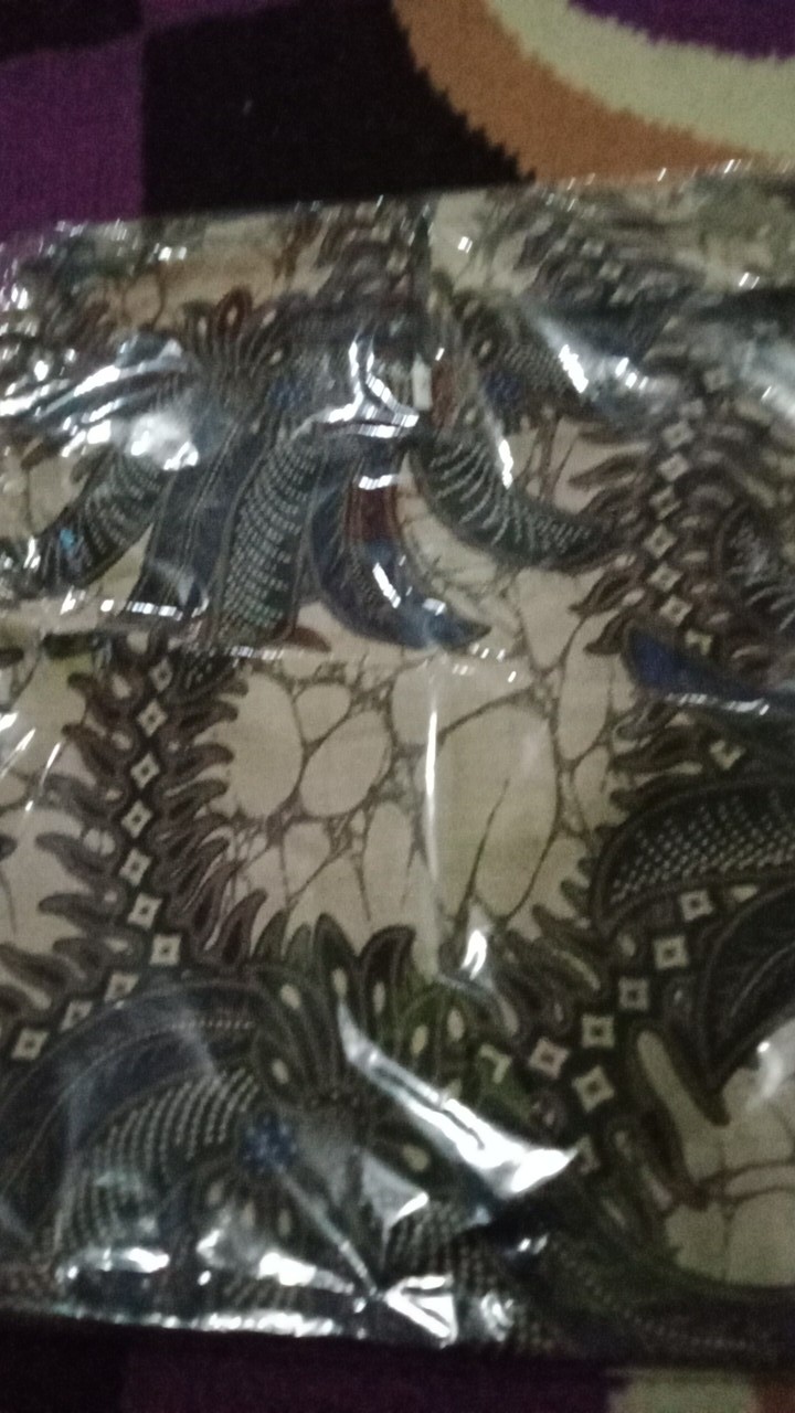 Tunik Batik Lengan Panjang M L Xl Xxl