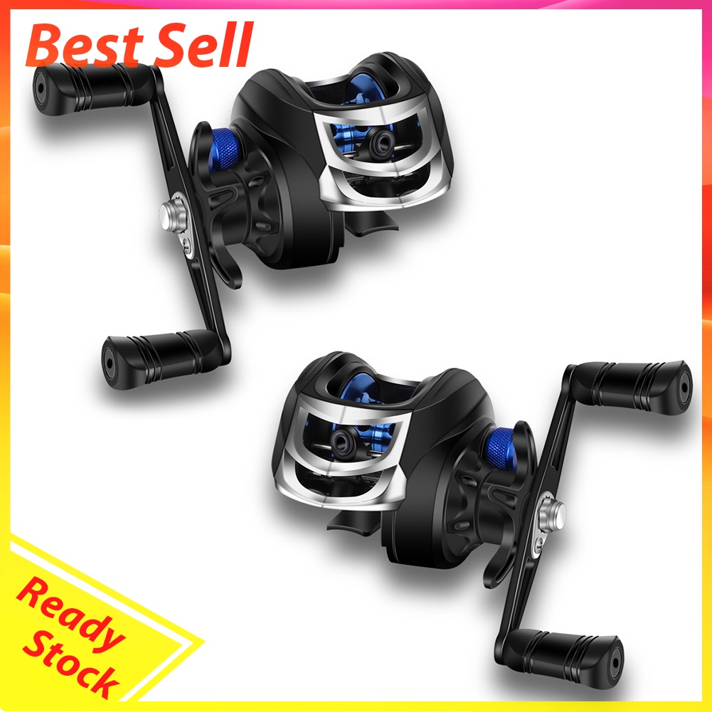 7.2/1 Low Profile Baitcasting Fishing Reel Anti-Tangle Casting Fishing Reel