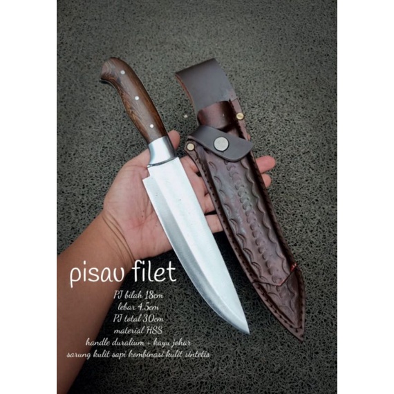 PISAU DAPUR FILLET IKAN HSS