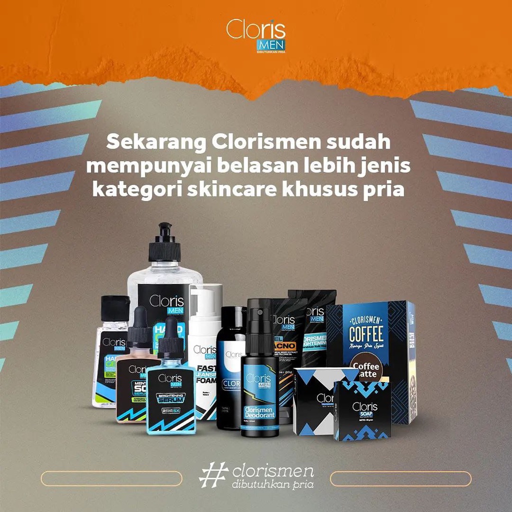 Clorismen Skincare Pria, Clorismen Soap, Clorismen Fast Cleansing Foam, Clorismen Acno Gel, Clorisme