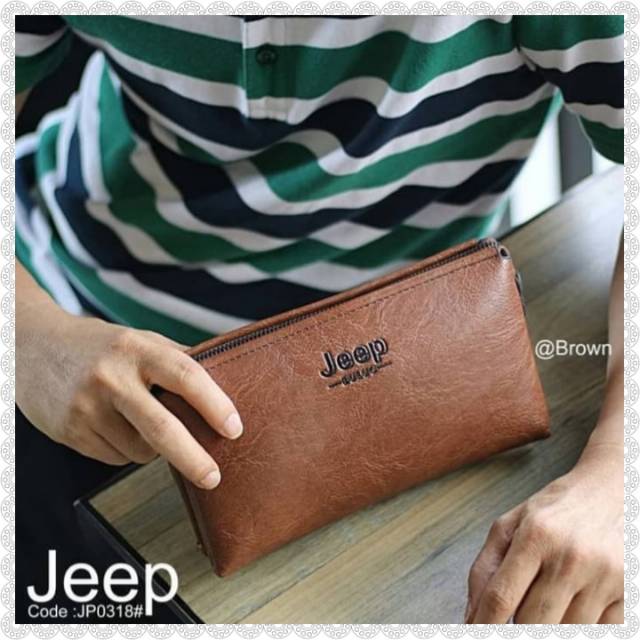 Dompet Tangan Pria - Tas Tangan Pria - Handbag JEEP