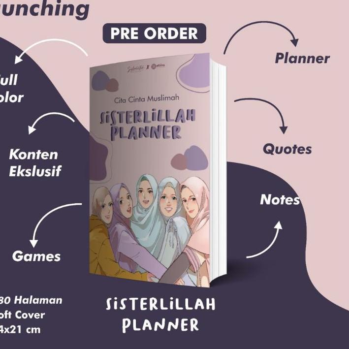 

Terlaris BUKU SISTERLILLAH - Sisterlillah Planner / NOTEBOOK / BUKU CATATAN LUCU |Promo!!!|launching|New!