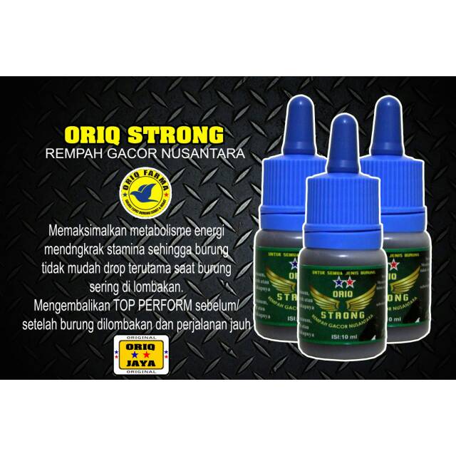 ORIQ STRONG - ORIQ FARMA