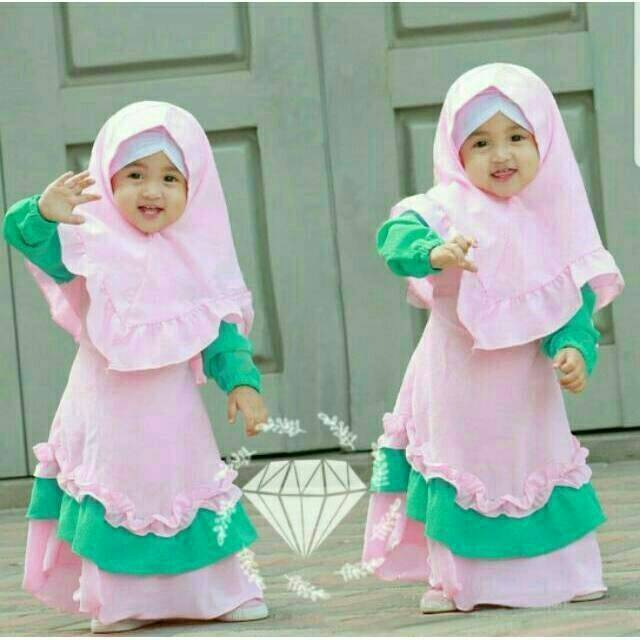 SYARI MILOVA KID, MOSCREPE, GAMIS HIJAB MUSLIM, MAXY DRESS