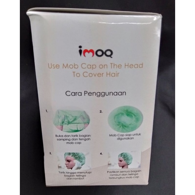 Nurse Cap / Mob Cap / Penutup Kepala isi 100pcs