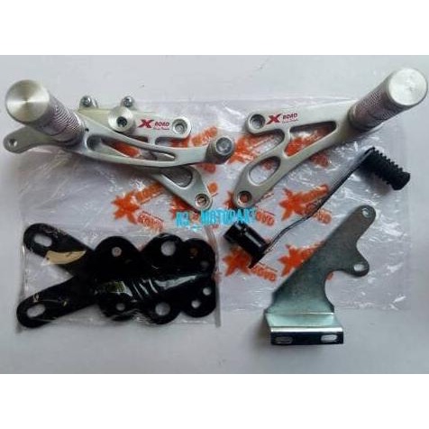 #####] Footstep Underbone XROAD Supra X 125/X125 New Fi/Helm In/Double Cakram