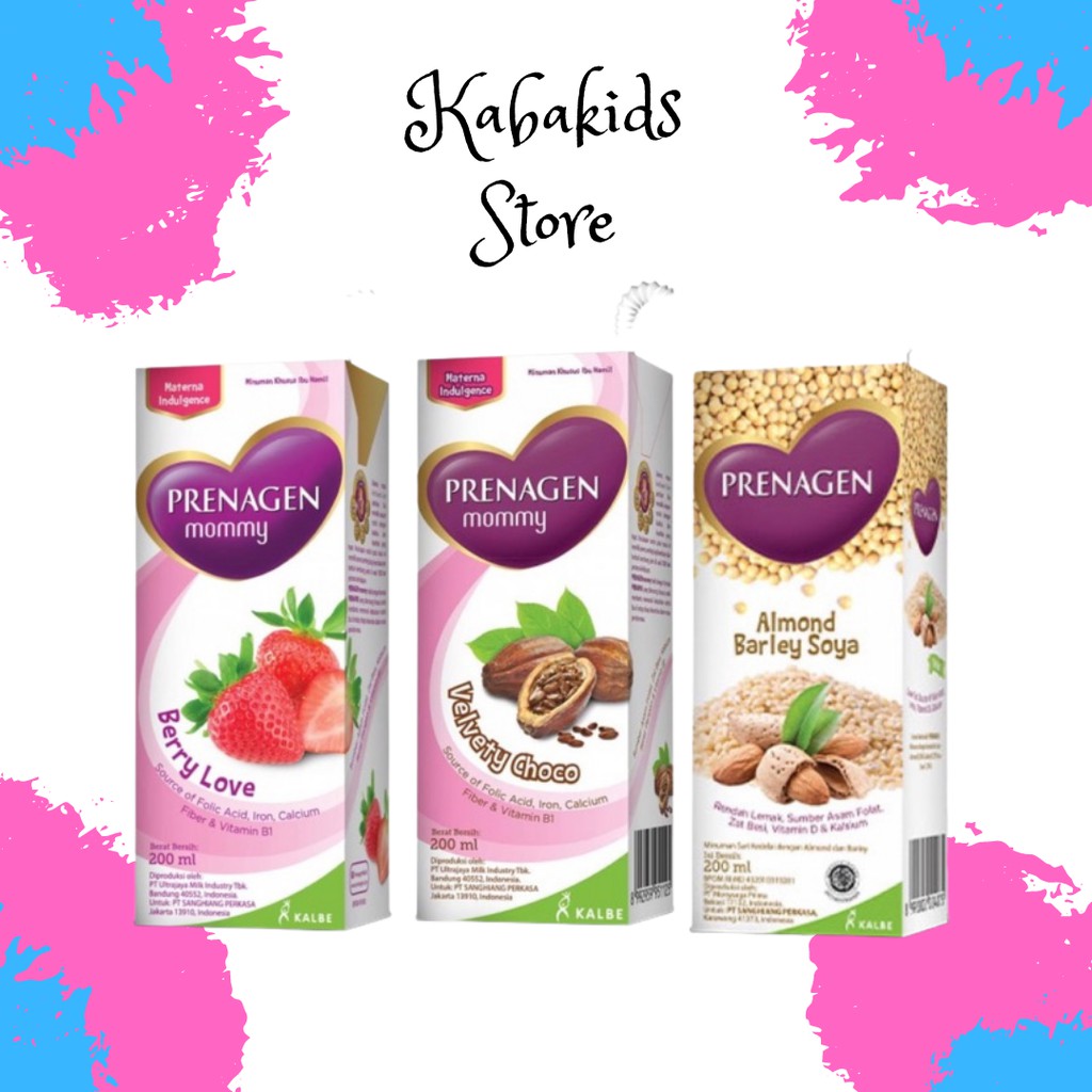 Prenagen UHT 185 ml Prenagen Mommy UHT Prenagen Almond UHT - Kabakids Store