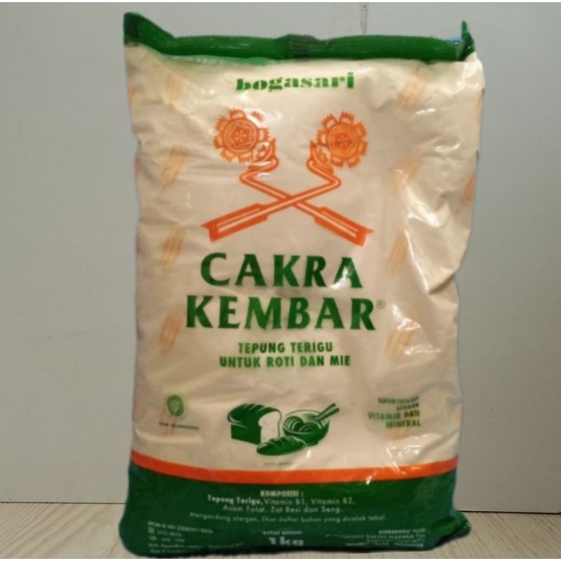 

Tepung Terigu Cakra Kembar Ekonomis 1 kg
