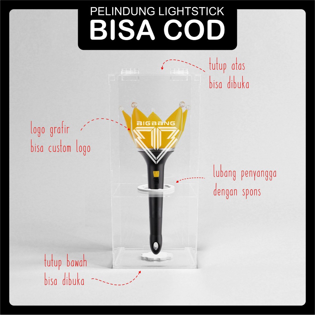LIGHTSTICK BIGBANG VERSI 4 / LIGHT STICK BIGBANG VERSI 4 / PELINDUNG LIGHTSTICK BIGBANG VERSI 4