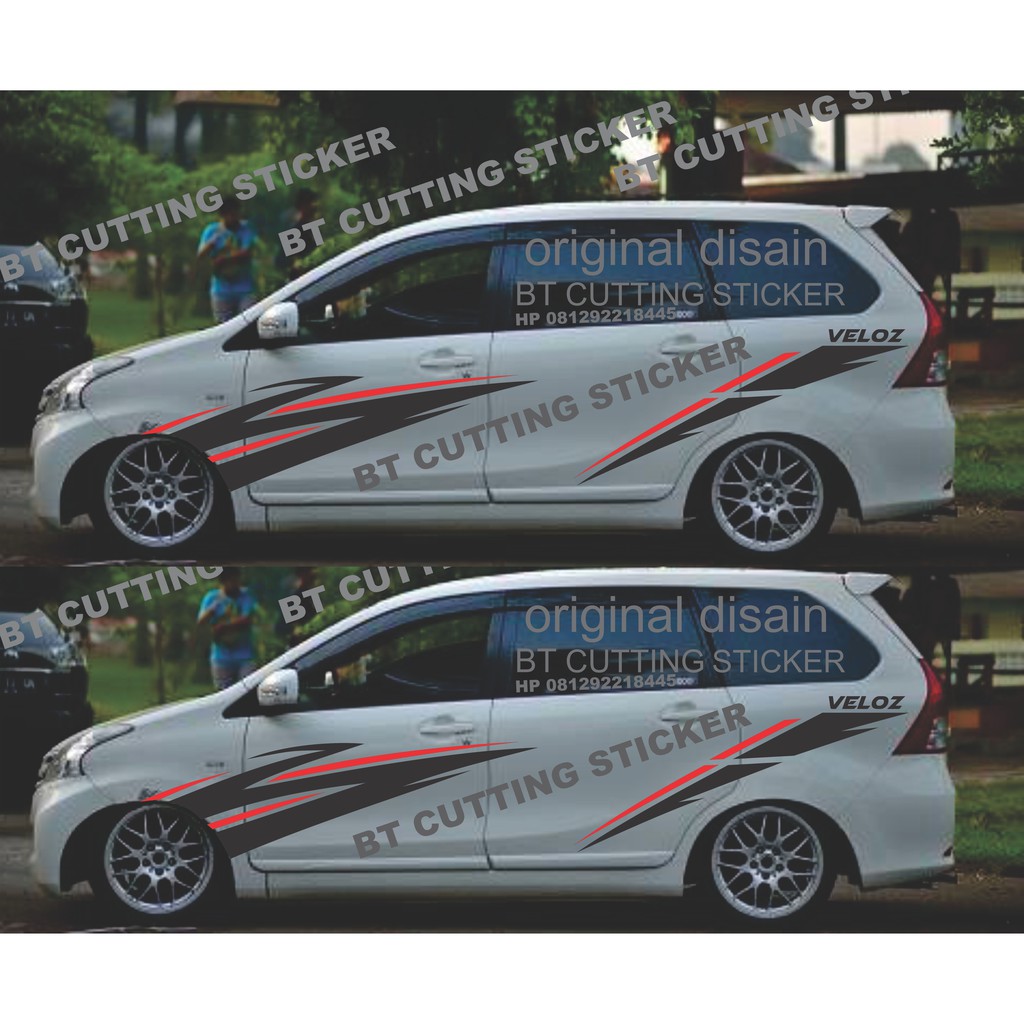 Sticker Mobil Avanza Veloz Toyota Avanza Shopee Indonesia