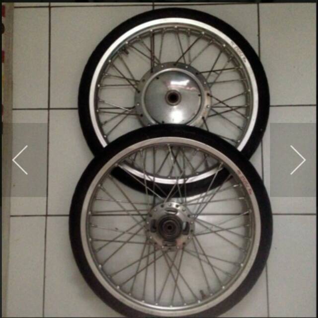 Velg Motor Mio + Ban Tubeless FDR