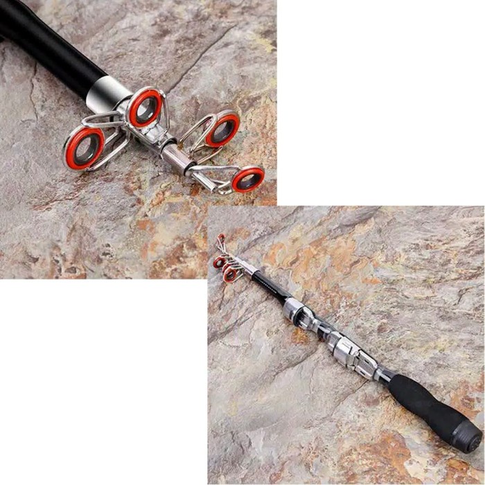 Joran Pancing Mini Portable 100Cm / Pancingan Mini Portable 1 M Cv