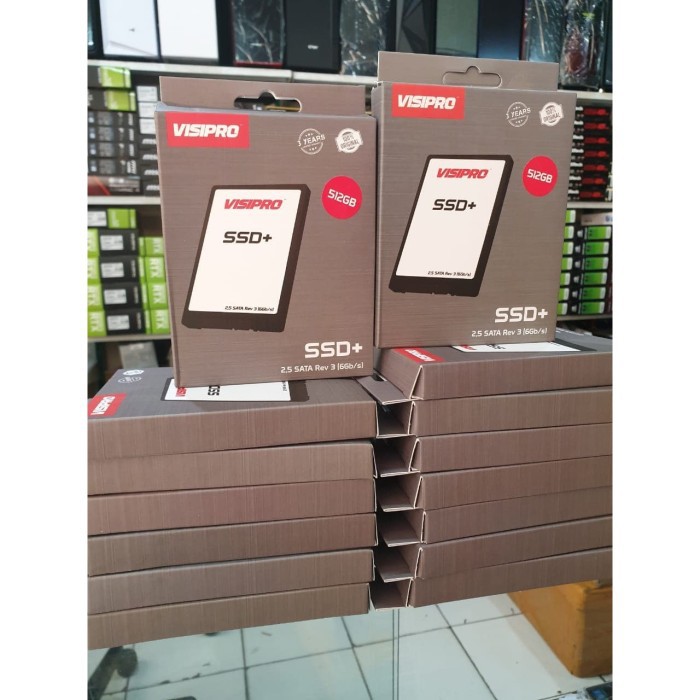 SSD VISIPRO 512GB SATA ORIGINAL 100% MANTUL GAN