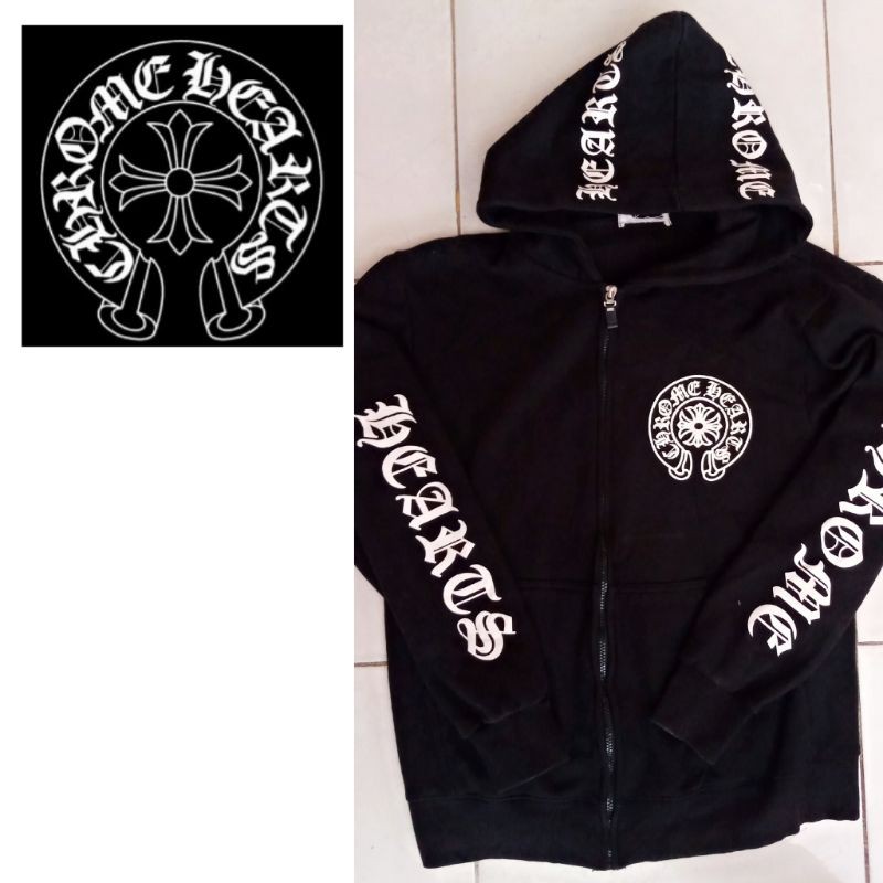 Hoodie zipper Crome Heart
