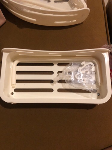 Oxihom B302 Rak Kamar Mandi Tempel Gantung Plastik Rak Sabun