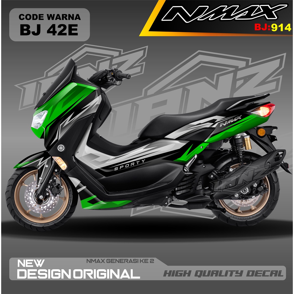 DECAL NMAX FULL BODY MOTOR / DECAL FULL BODY NMAX / DECAL STIKER FULL BODY NMAX / sticker nmax / decal nmax / stiker motor nmax / decal new nmax /STIKER DECAL NMAX TERBARU