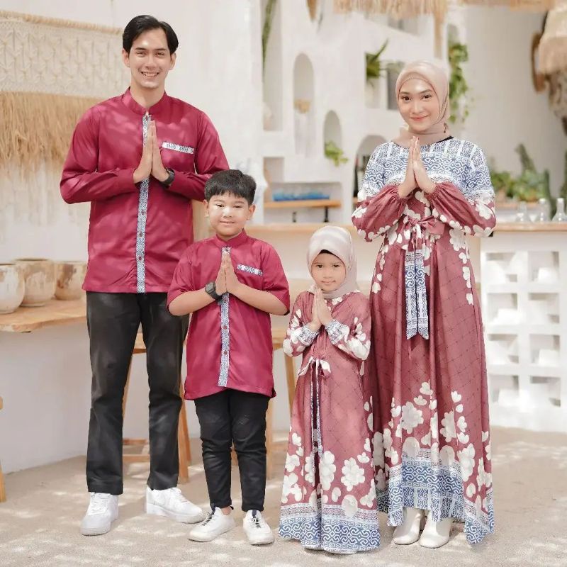 Kain Maxmara Lux Motif Terbaru Bunga Etnic harga per setengah meter