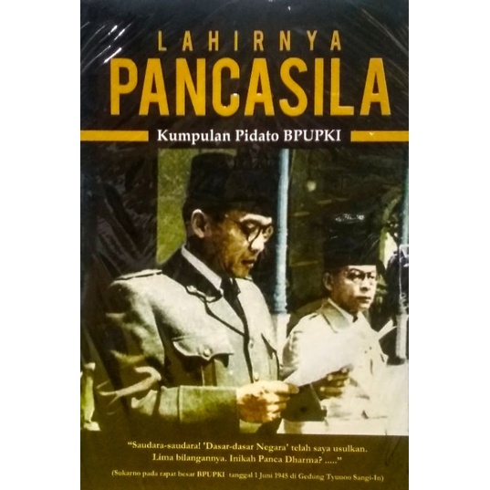 Jual Buku Lahirnya Pancasila Kumpulan Pidato Bpupki Shopee Indonesia