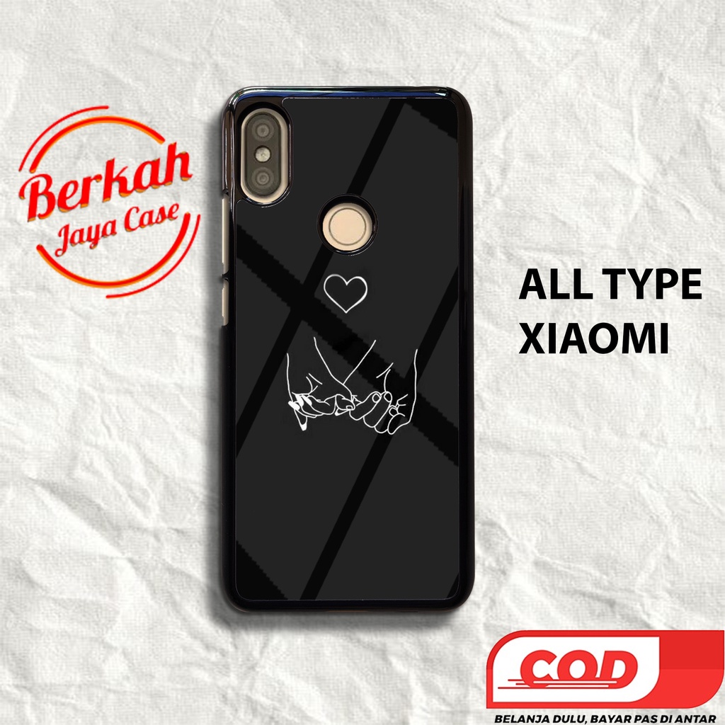 Case XIAOMI REDMI 5A REDMI 5X MI A1 REDMI NOTE 7 NOTE 7 PPO POCO M3 REDMI S2 Motif LOVE Berkah jaya 