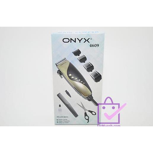 Alat Cukur Rambut Onyx 4609 / Cukuran Hair Clipper